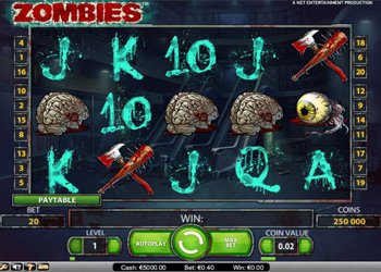 Zombies Halloween Slot Machine 2017