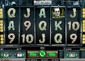 Frankenstein Halloween Slot Machine 2017