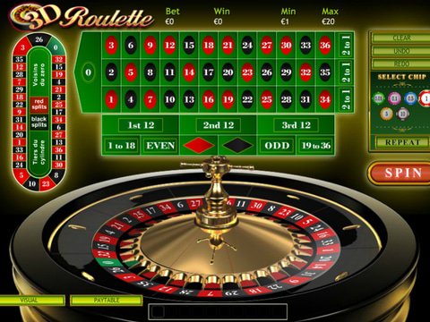 3D Roulette Game Preview