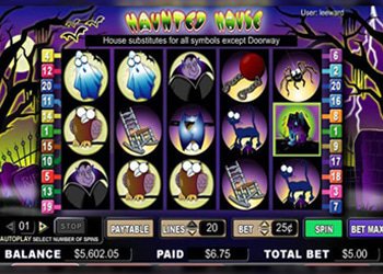 Haunted House Halloween Slot Machine 2017