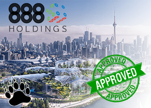 888 Holdings Approved for Ontario iGaming