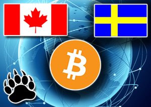 sweden canada lead bitcoin tech