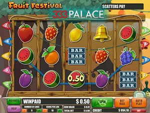 New B3W New Slot Fruit Festival