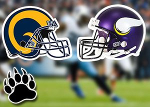 nfl betting odds week 11 los angeles rams minnesota vikings