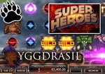 New Super Heroes slot from Yggdrasil