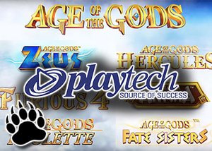 playtech's age of god slots series