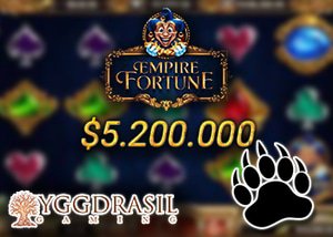 yggdrasil jackpot millions won