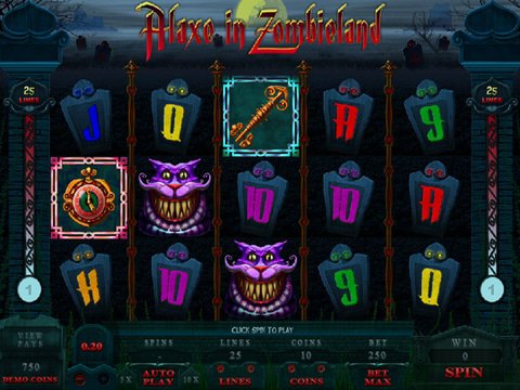 Alaxe in Zombieland Game Preview