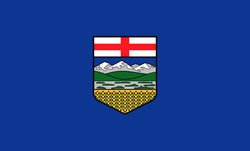Alberta provincial flag