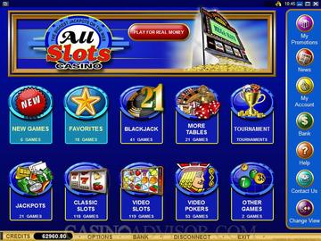 All Slots Casino Software Preview