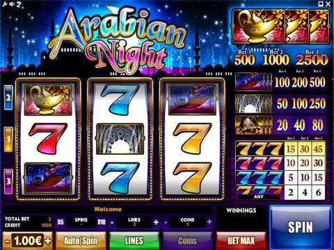 Play No Download Arabian Tales Slot Machine Free Here