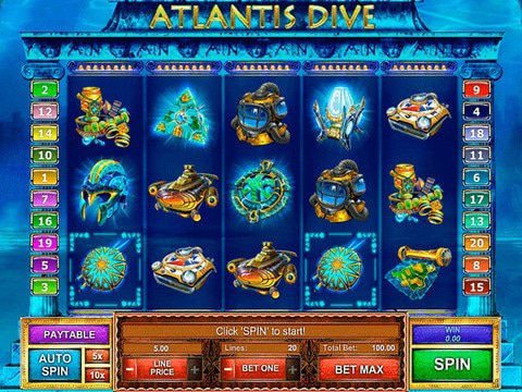 Atlantis Dive Game Preview