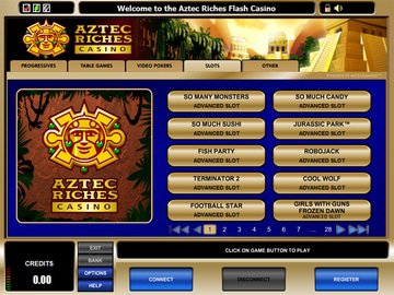 Aztec Riches Casino Software Preview