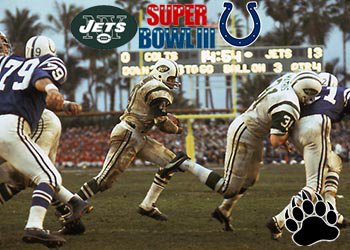 Baltimore Colts vs New York Jets - Super Bowl III 