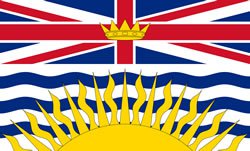British Columbia provincial flag