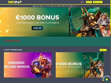 Bet247 Casino Homepage Preview