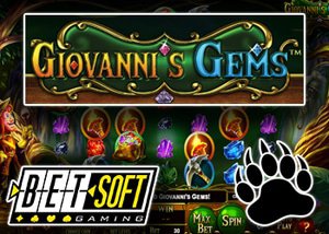 Betsoft Casinos New Giovanni's Gems Slot