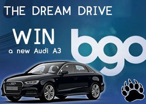 Win an Audi A3 in the Dream Drive Contest at bgo Casino