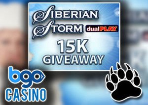 bgo Casino Prize Pool 15000 Siberian Storm Slot