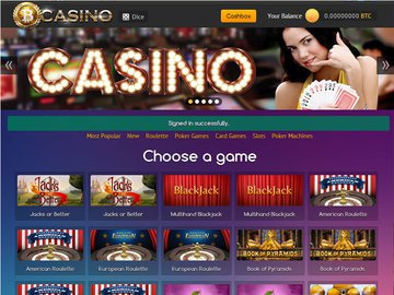 Bit Casino Software Preview