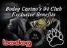 Bodog Casino's 94 Club Exclusive Benefits