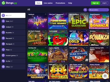 Bongo Casino Software Preview