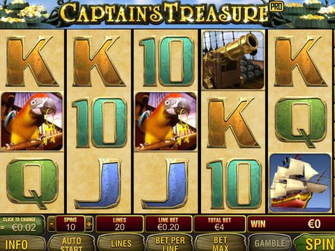 Captains Treasure Game Preview