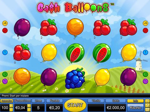 Cash Balloons Game Preview