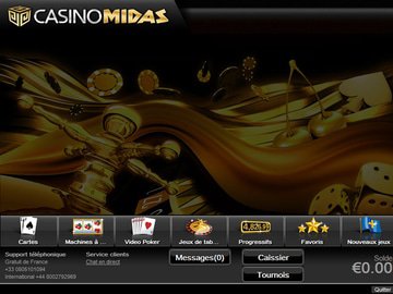 Casino Midas Software Preview