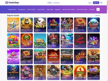 CasinoDays Casino Software Preview