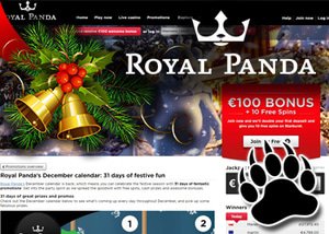 royal panda celebrate christmas