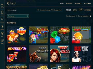 Cheri Casino Software Preview