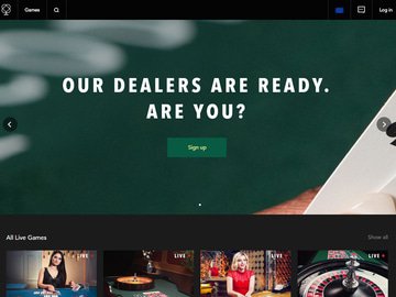 Codeta Casino Homepage Preview