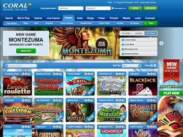 Coral Casino Software Preview