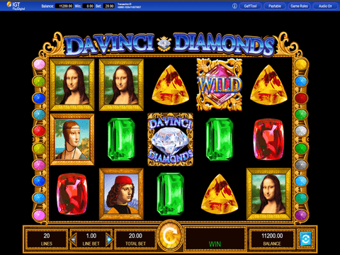 Da Vinci Diamonds Game Preview