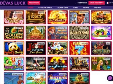Divas Luck Casino Software Preview