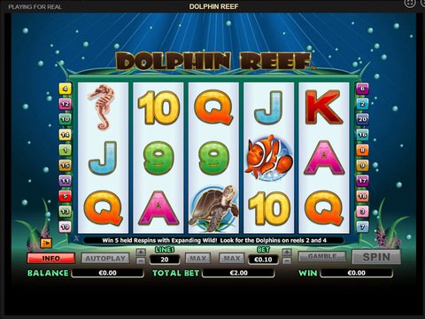 Dolphin Reef No Registration Slot Machine Review