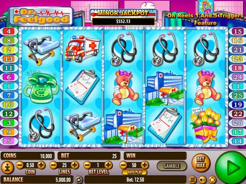 Dr. Feelgood Free Play Slot Machine