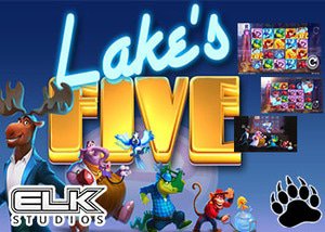 New Lake's Five slot available at Elk Studios powered casinos