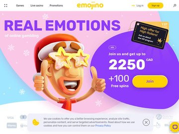 Emojino Homepage Preview