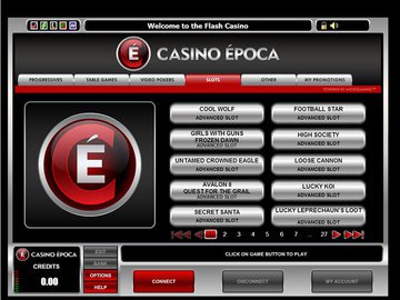 Epoca Casino Software Preview