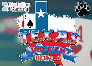 Evolution gaming Casinos Live Texas Hold'em Bonus Poker