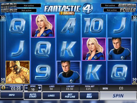 Fantastic Four 50 Lines Game Preview