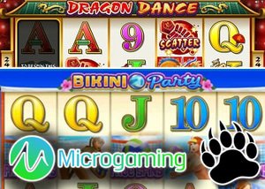 Dragon Dance and Bikini Party Slots New From Microgaming