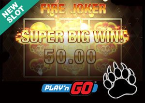 new playngo slot - fire joker