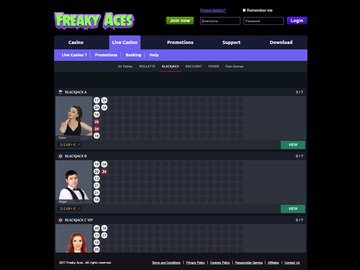 FreakyAces Software Preview