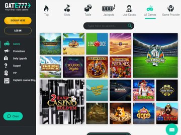 Gate777 Casino Software Preview
