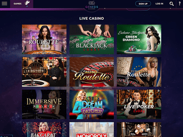Genesis Casino Software Preview