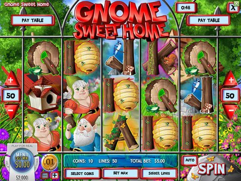 Play Gnome Sweet Home Slot Machine Free with No Download