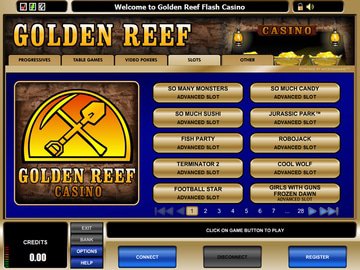 Golden Reef Casino Software Preview